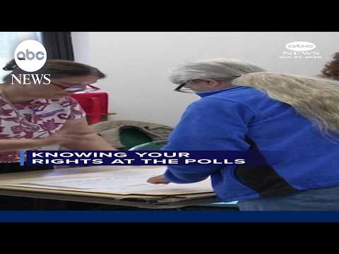 Knowing your rights at the polls