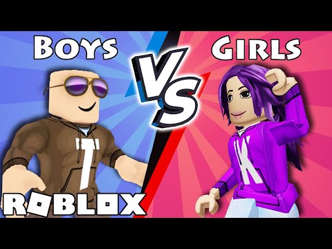 Boys VS Girls in Would You Rather! | Roblox