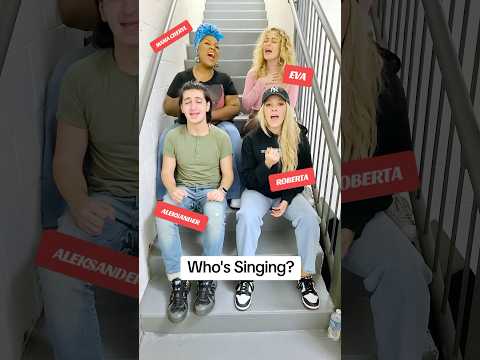 WHO’S SINGING??? 🤔🎶 #challenge #vocalcoach #singer #whossinging #acapella #elasticheart