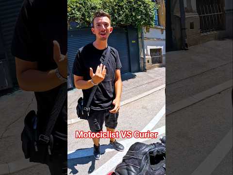 Motociclist VS Curier