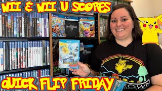 Quick Flip Friday...Nothing but NINTENDO Wii and Wii U! My Collecting Journey. Best $20?!?