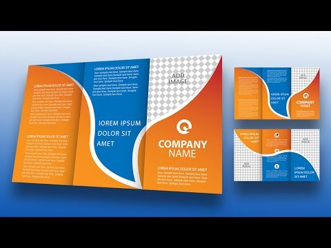 Double Sided Business Flyer Design in Adobe Illustrator