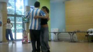 MSTF 2011 - Bruno Tombari & Mariangeles Caamaño WORKSHOP - elasticity in open and close embrace.AVI