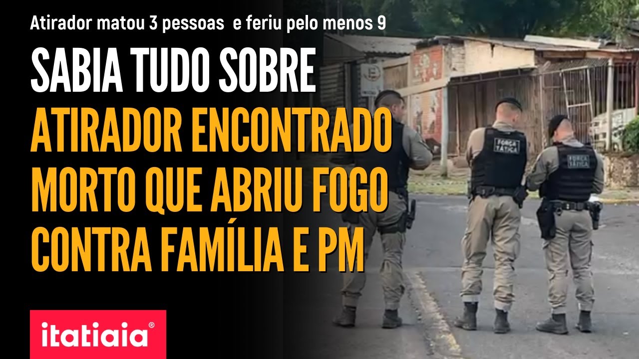 SAIBA TUDO SOBRE ATIRADOR ENCONTRADO MORTO QUE MATOU 3 PESSOAS E FERIU PELO MENOS 9 EM NOVO HAMBURGO