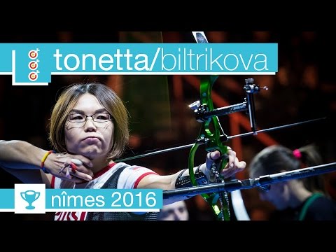 Elena Tonetta v Tatiana Biltrikova – Recurve Women's Bronze Final | Nimes 2016