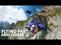 Wingsuit Flying Formation in 