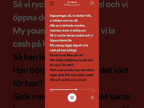 Dree low x Greekazo - Ice cream (lyrics)