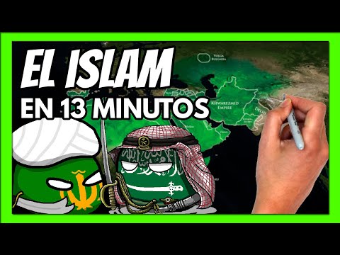 ✅La HISTORIA del ISLAM y sus RAMAS en 13 minutos | Resumen fácil y rápido de la religión musulmana