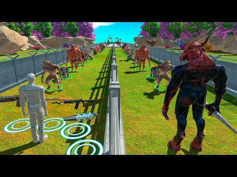 🔥FPS vs KOZAROG the DEMON WHO is FASTER and STRONGER - Animal Revolt Battle Simulator