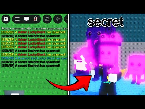 INSANE Luck from Admin Abuse.. (Steal a Brainrot)