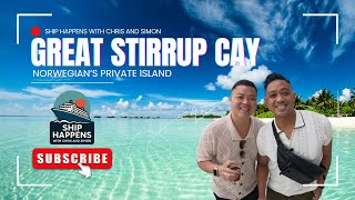 We Found Paradise: Great Stirrup Cay! | NCL Aqua Cruise Part 3