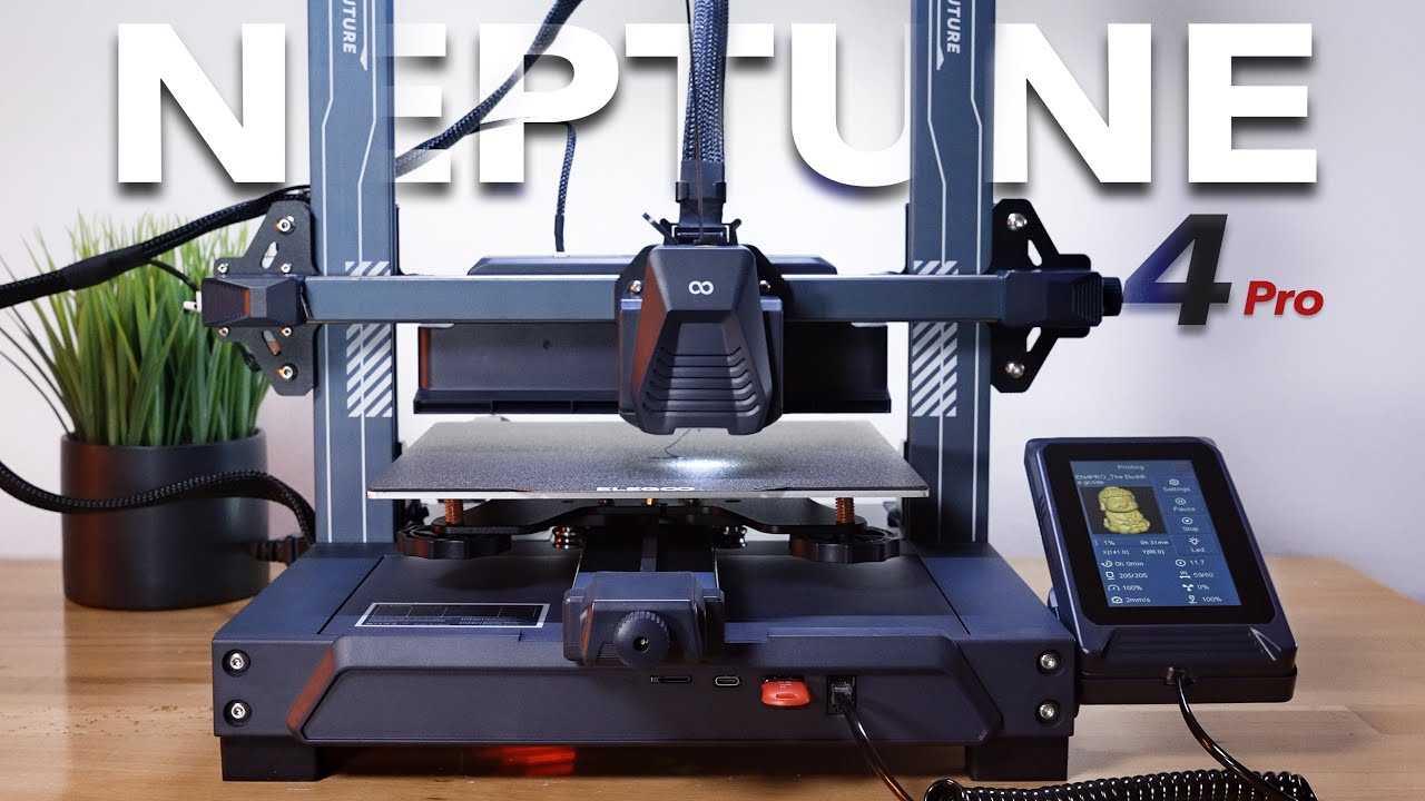 Elegoo Neptune 4 Pro - 3D Printer - First Prints