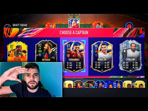97 TOTY BRUNO FERNANDES NO FUT DRAFT MAIS ÉPICO DO FIFA 21!!