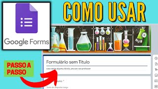 Como Usar o Google Forms | Questionrio no Google Formulrio