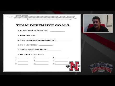 Coach Zach Butler's Team Defensive Goals for Baseball!