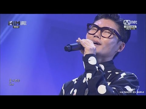 김범수Kim Bum Soo - 눈물나는 내 사랑 Teardrop of my heart @ 김범수 컴백쇼 HIM 141120