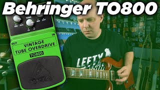 Video thumbnail for Behringer TO800 Vintage Tube Overdrive by Eric Merrow