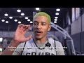 Jeremy Sochan about his free throws tactic and playing as secondary point guard