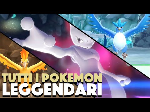Tutti i Pokemon Leggendari  - Pokemon Let's Go Pikachu e Eevee