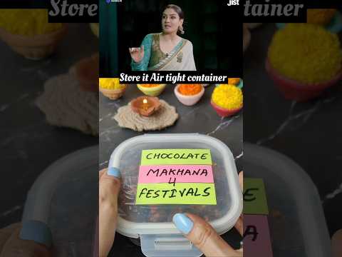 Raveena Tandon's Favourite Food Makhana .. I made Chocolate Makhana for diwali #shorts #happydiwali