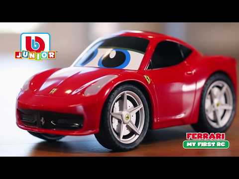 Bburago BB JUNIOR automobilis Ferrari My First RC, 16-91002 video