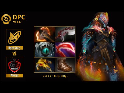 Sumail God Phantom Assassin Gameplay | Nigma Galaxy vs Monaspa - DPC Western Europe 2023