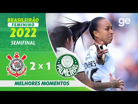 Gols e lances de Corinthians x Palmeiras