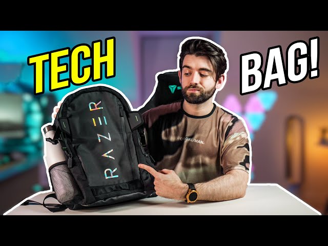 Vídeo relacionado con Mochila Razer Rogue V3 (13,3") - Mochila de Viaje compacta (Compartimento para portátil de hasta 15", Resistente, Cubierta Exterior de poliéster) Negro/Chroma