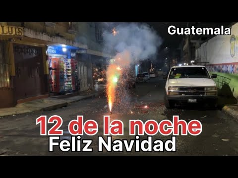 Midnight Guatemala MERRY CHRISTMAS 🎄
