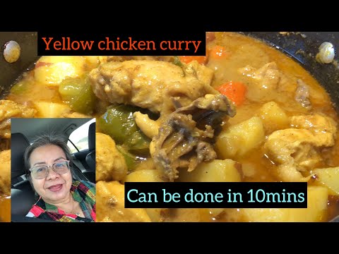 How to make yellow chicken curry/ແກງກະລີ/กะหรี่ไก่