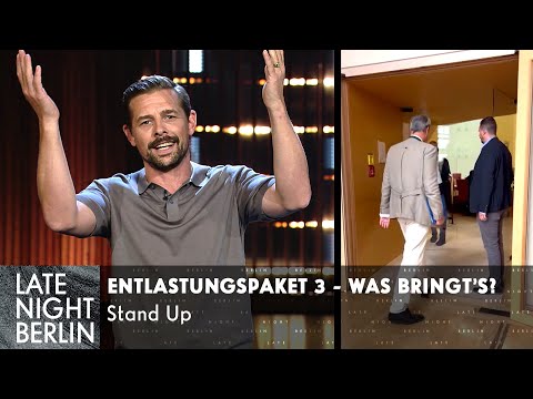 Los Wochos im Bundestag und Waschlappen gegen die Energiekrise! Das Stand-Up nach der Sommerpause