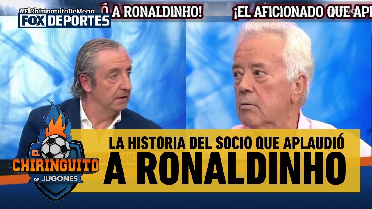 👏 La historia del SOCIO del REAL MADRID que aplaudió a RONALDINHO en el BERNABÉU | El Chiringuito