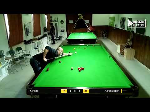 TUSCANY SNOOKER ACADEMY - REG. FIBIS TOSCANA CAT. B 2020/21 - A. FOTI vs F. PERSICHINI