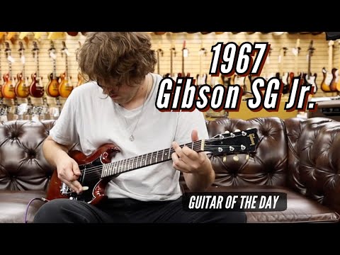 1967 Gibson SG Jr. Sparkling Burgundy Metallic | Guitar of the Day