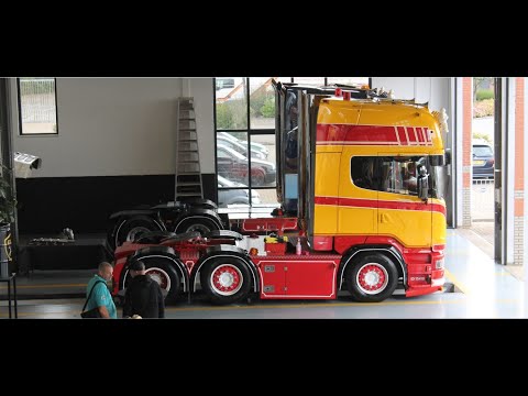LOUD M. Vreugdenhil Scania R580 V8 at FKM Garage