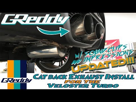 Greddy Cat Back Install (Re-upload)