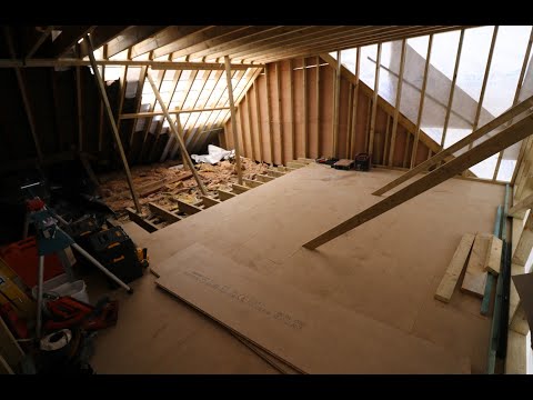 Loft Conversion On A house - Progress - Part 8