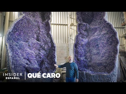 Cómo los mineros encuentran, cortan y transportan las amatistas más caras del mundo | Qué caro