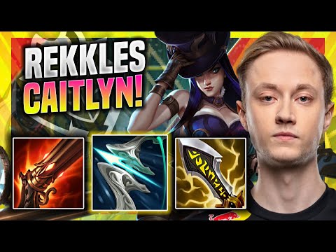 REKKLES IS SO CLEAN WITH CAITLYN! - G2 Rekkles Plays Caitlyn ADC vs Kai'sa! | Season 11
