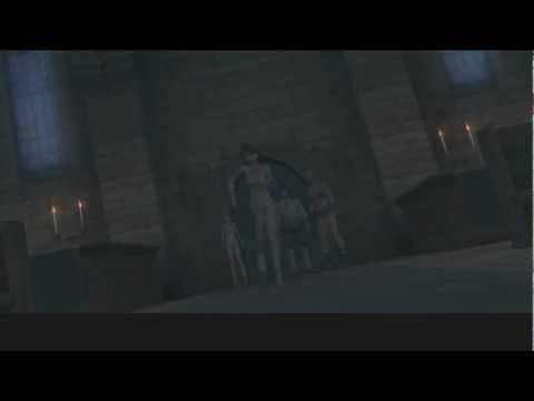 Xenosaga III HD Cutscene 194 - Arriving at the Church (Old Church) - ENGLISH - SWIMSUIT MODE