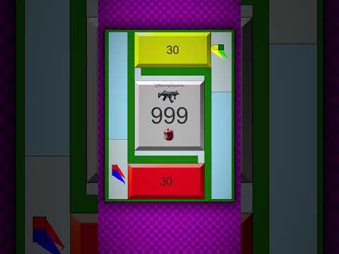 Square Race🟥🟦🟩🟨 #squarerace  #squareracegame #satisfying