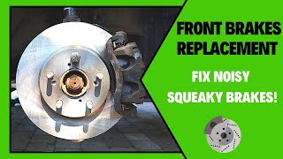 How to Change Front Brake Pads + Rotors Honda Odyssey 2005-2010