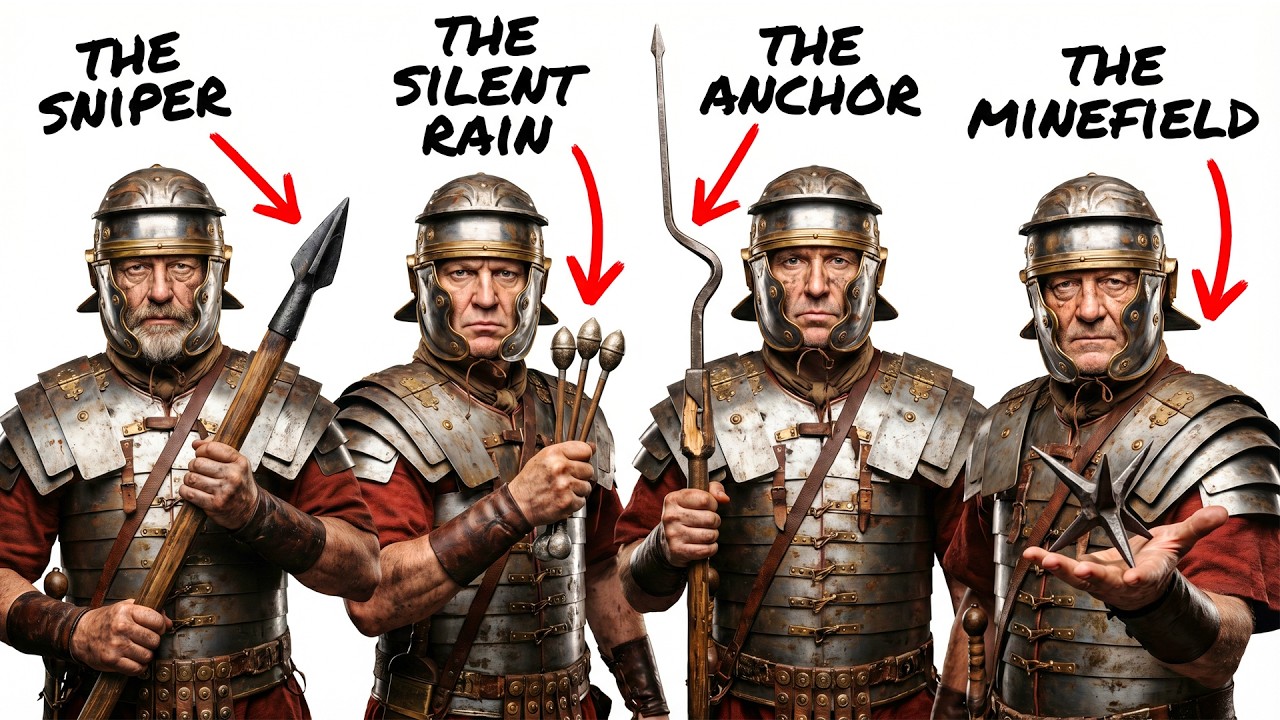 The Brutal Truth About Roman Weapons They Never Show in Movies