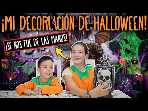 IDEAS TERRORÍFICAS para DECORAR la CASA en HALLOWEEN 2025 | Decoración Familiar Halloween
