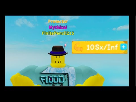 I GOT 10SX MUSCLE IN ROBLOX LIFTING SIMULATOR!!!!