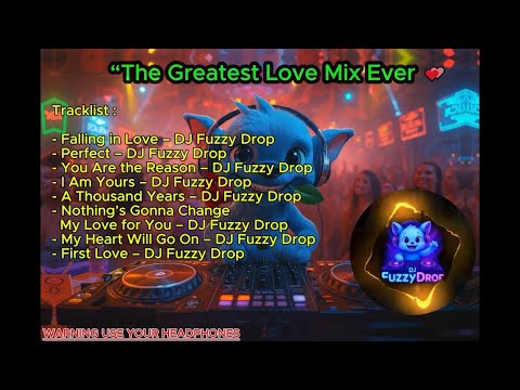 THE GREATEST LOVE MIX EVER 💕 | DJ Fuzzy Drop #remix #music #aimusic #dj #edm #djfuzzydrop