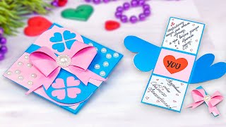 Как сделать открытку на Валентинов день