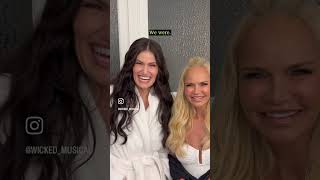 Idina Menzel and Kristin Chenoweth wish Wicked a Happy 20th!