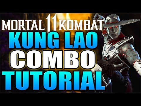 Mortal Kombat 11 Kung Lao Combo Tutorial - Kung Lao Krushing Blow Combo Guide Daryus P