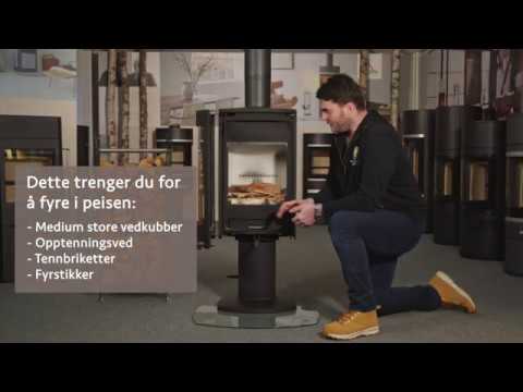 Slik fyrer du med Jøtul F 373 Advance